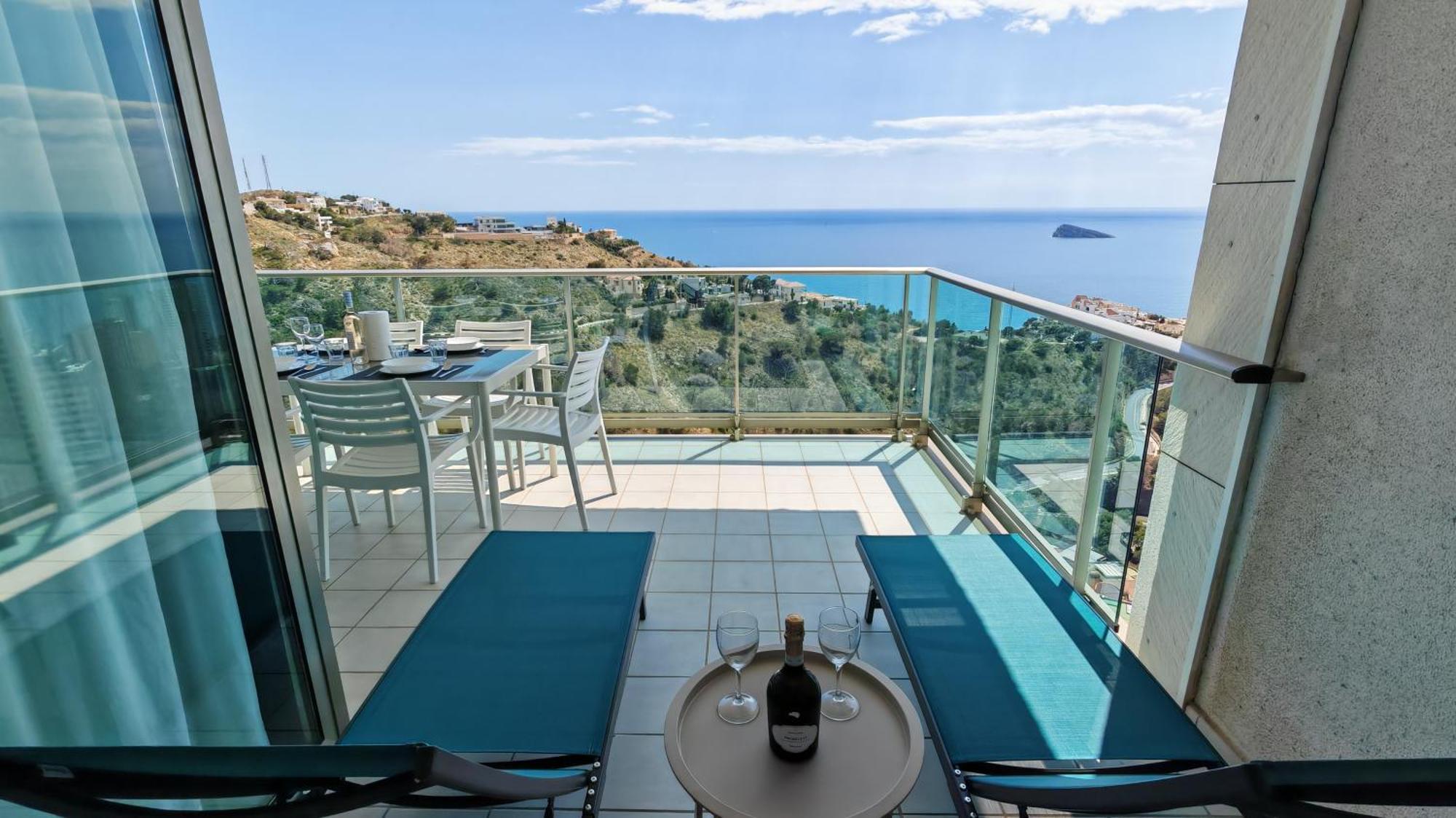Benidorm High Rise Apartments - Sea Views - Torre Lugano Kültér fotó